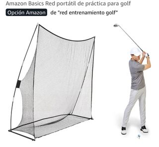 Red de práctica de golf portátil