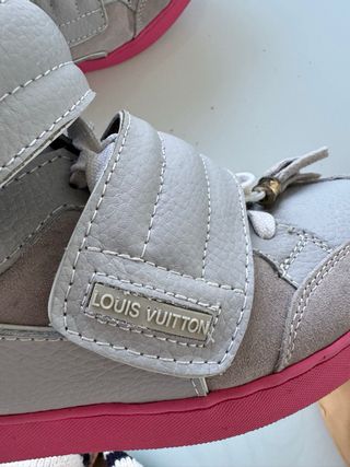 Zapatillas Louis Vuitton Grises y Rosas
