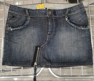 Falda tejana Lois azul
