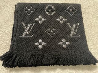 Louis Vuitton Logomania Sciarpa Lana Rossa