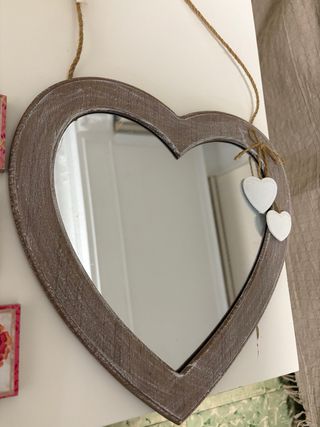 Set de Cuadros Decorativos Corazón y Flores