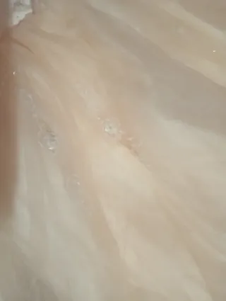 Vestido de Novia/Fiesta Beige. Vainilla