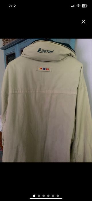 Parka de abrigo hombre