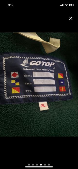 Parka de abrigo hombre