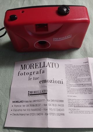 Macchina Fotografica Vintage Morellato Rossa