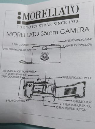 Macchina Fotografica Vintage Morellato Rossa