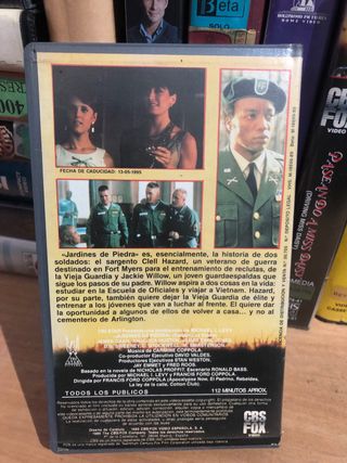 VHS Jardines de Piedra (Francis Ford Coppola)