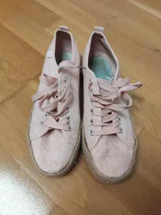 Zapatillas verano mujer rosa