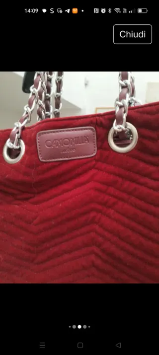 Borsa secchiello Camomilla