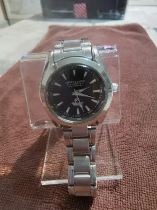 Reloj American Eagle Mujer Negro/Plata