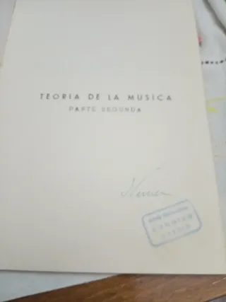 Lote 2 libros música: Piano y Teoría