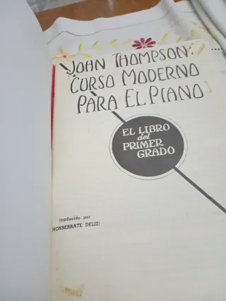 Lote 2 libros música: Piano y Teoría