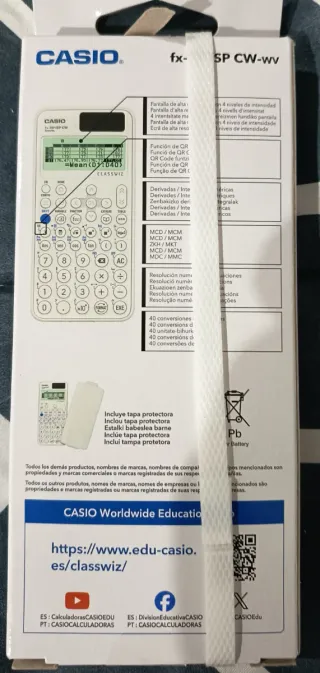 Calculadora Científica Casio fx-570SP CW