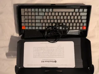 Teclado Keychron K4 QWERTY Gris/Naranja