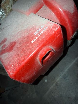 Bruciatore per caldaia a gasolio su roccia