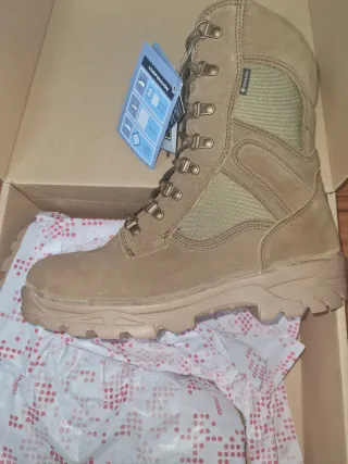 Bota militar Gore-Tex Beige/Verde Oliva