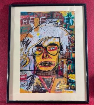 Cuadro con Serigrafía de Andy Warhol Artpop