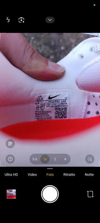 Nike Pegasus Premium originali bianche rosse