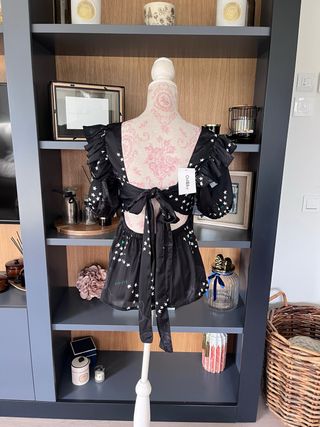 Blusa Chill&Buy manga corta abullonada