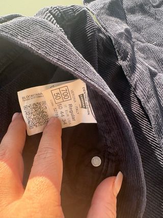 Carrera Pantalone Velluto a Coste Blu