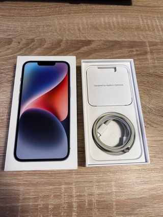 iPhone 14 blu chiaro 128GB COME NUOVO