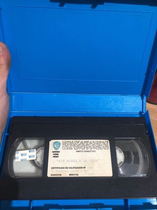 VHS Sin Miedo a la Vida (Español)
