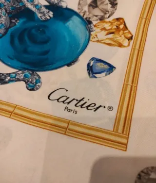 Pañuelo Cartier Vintage Colección 1996/1999