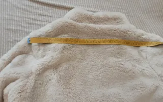 Giacca donna ecopelliccia beige