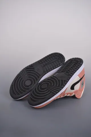 Zapatillas Nike Air Jordan 1 Mid Rosa/Blanco