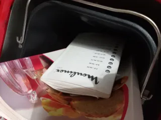 Macchina Pane/Pizza Bianca e Rossa