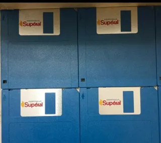 Floppy Disk Supéral Blu da 3,5" 720kb