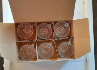 Set 6 tazzine caffè Bormioli Rocco vetro