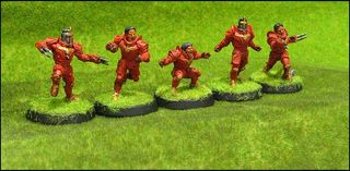 Equipo Pintado Futbol Fantasía Humano