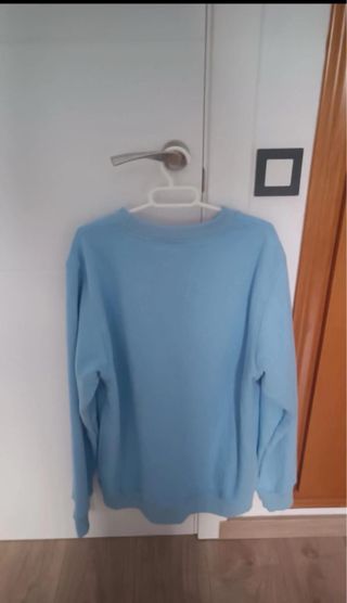 Sudadera Corteiz azul claro de chico afelpada