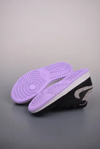 Nike Air Jordan 1 Low Negras y Moradas