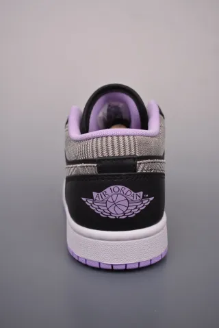 Nike Air Jordan 1 Low Negras y Moradas