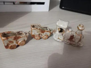 Set tren ceramica decorativo