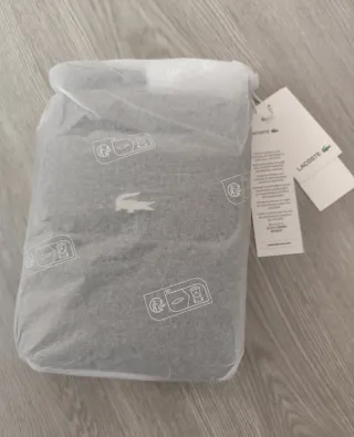 Bandolera Lacoste Negra Nueva