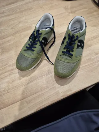 Zapatillas Saucony Hombre Talla 43 Verde/Negro