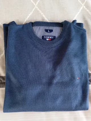 Jersey Tommy Hilfiger Azul Talla L