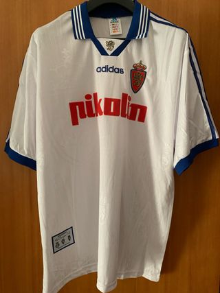 Maglia vintage Real Zaragoza Adidas 1997/98