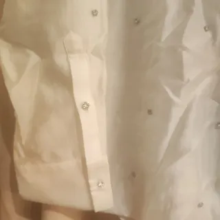 Blusa de lujo con pedrería