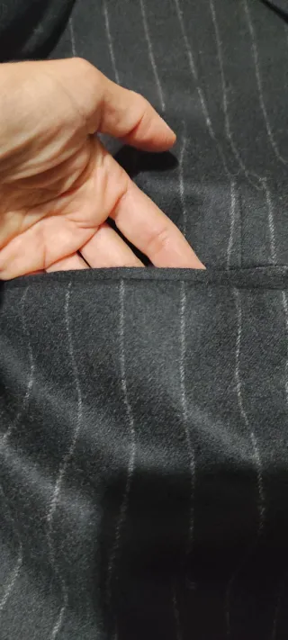 Completo uomo gessato