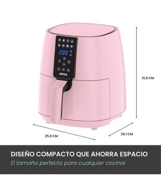 Freidora de aire Jocca rosa