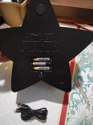 Lampada Super Mario Stella Gialla