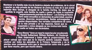 Sexy Money - Temporada 1 Completa DVD