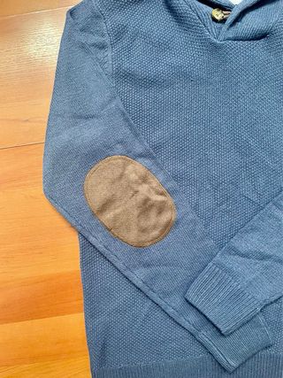 Lote Pantalón Benetton Beige + regalo Jersey Azul