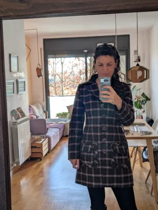 Chaqueta/americana entallada de entretimpo.