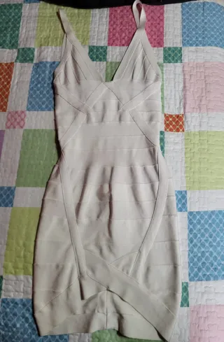 Vestido bandage blanco