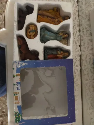 Belén figuras resina